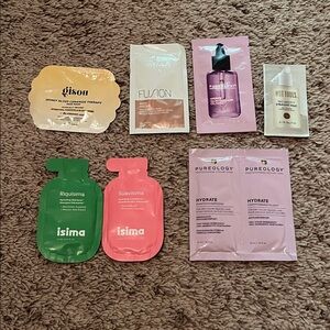 🌟3/$25 Sale🌟 Mixed Haircare Sample Lot Pureology Wella Hot Tools Gisou & more!